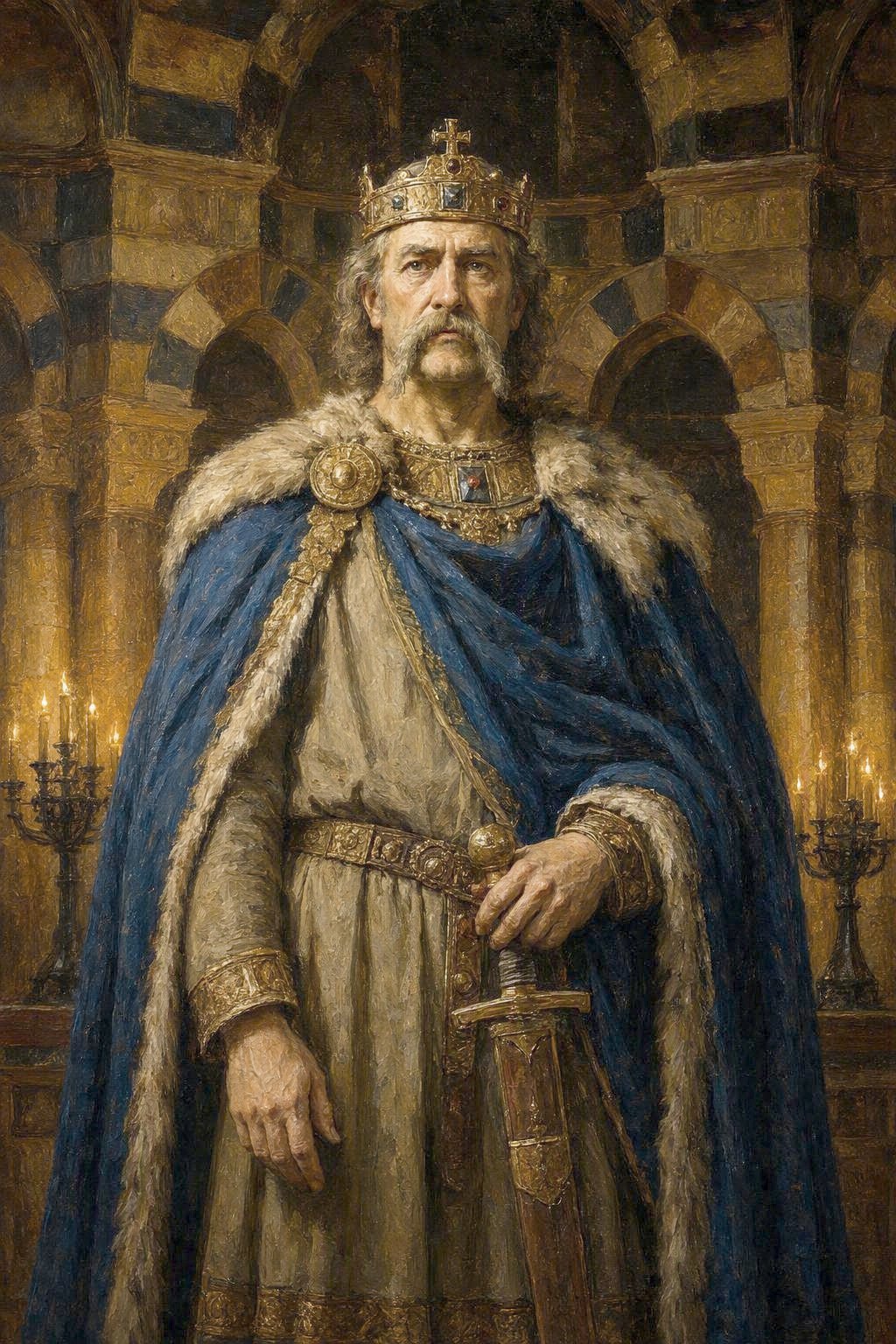 Portrait of Charlemagne