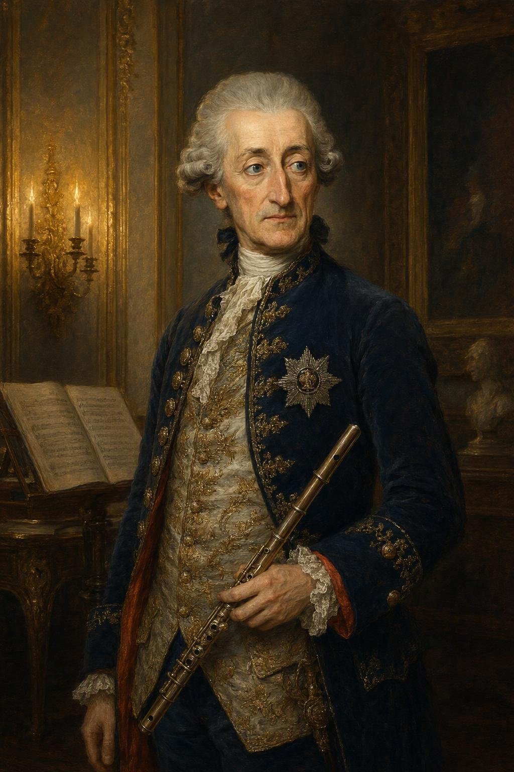 Portrait of Friedrich (Baroque)