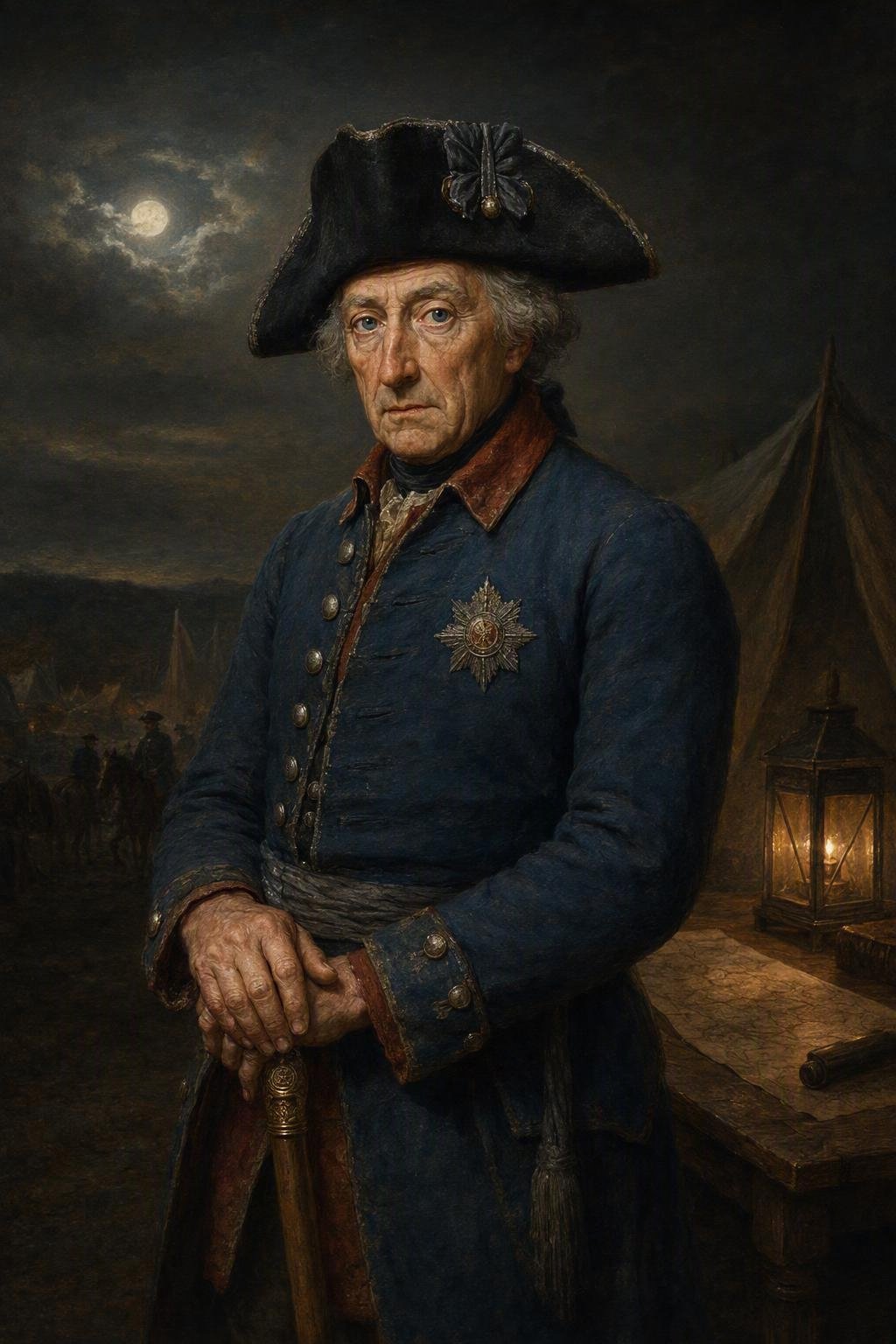Portrait of Friedrich (Oblique)