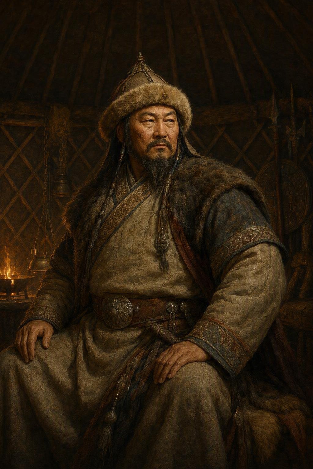 Portrait of Genghis Khan