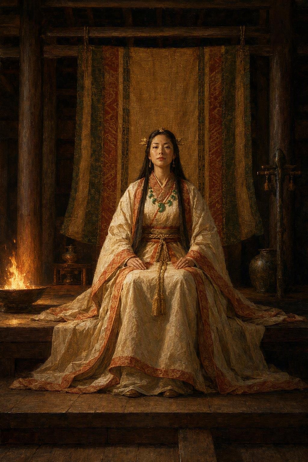 Portrait of Himiko (Queen of Wa)