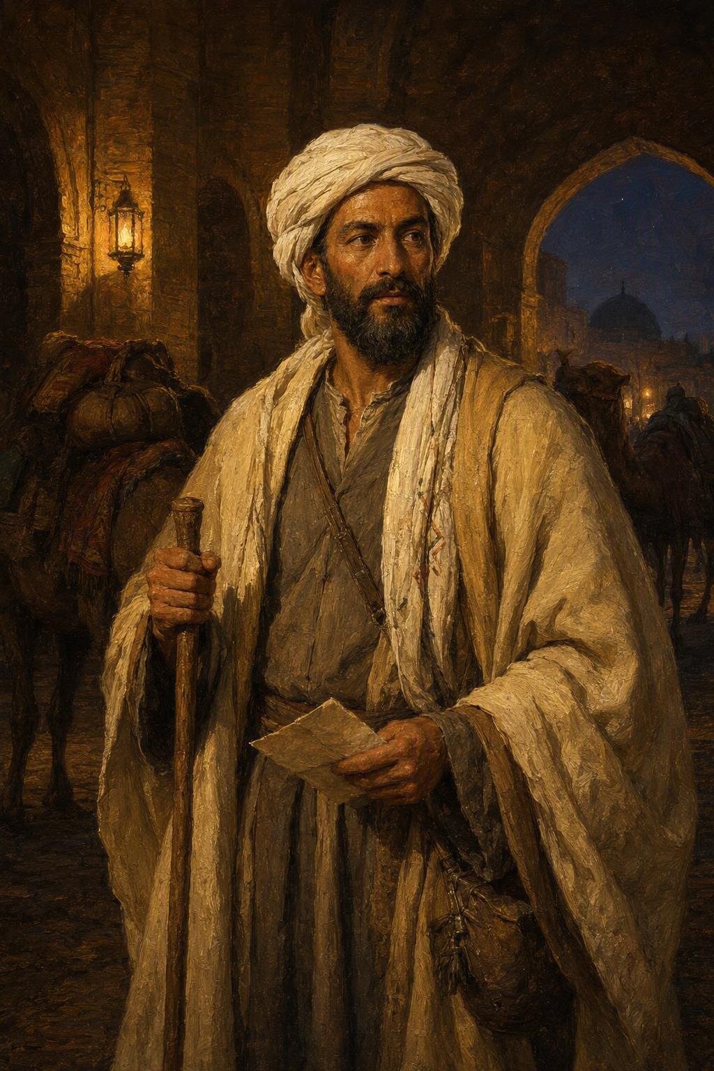 Portrait of Ibn Battuta