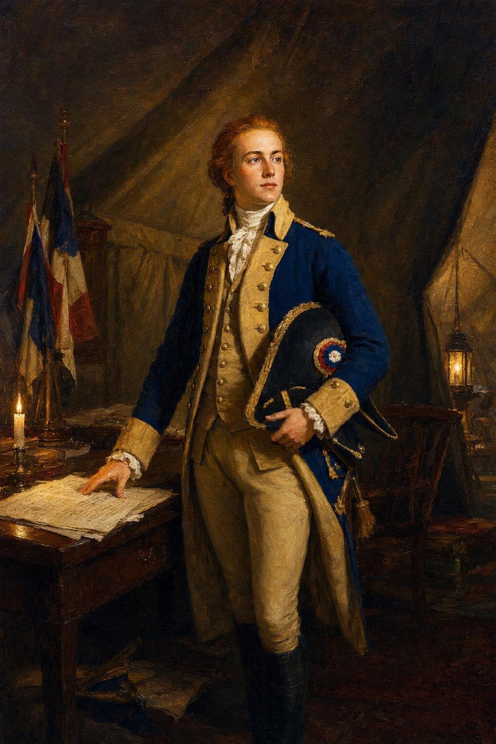 Portrait of Lafayette