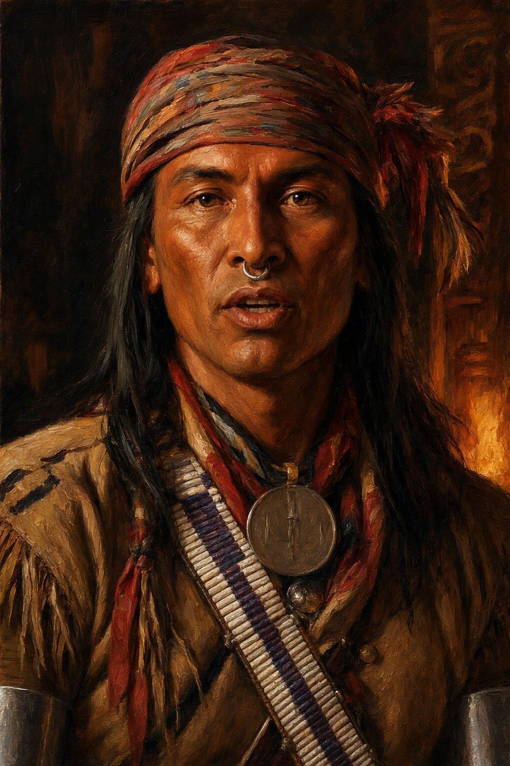 Portrait of Tecumseh